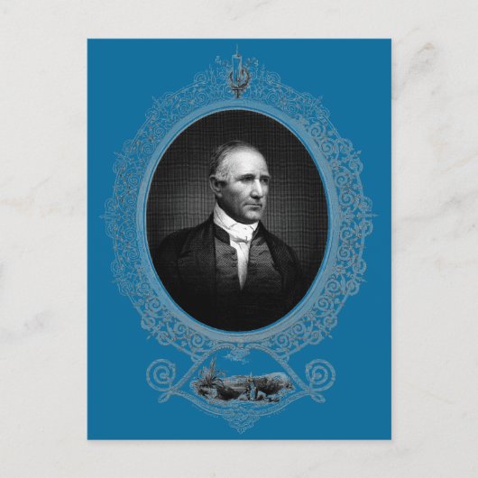 Sam Houston Postkarte (Vorderseite)