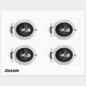 Sam Houston Rechteckiger Aufkleber (Blatt)