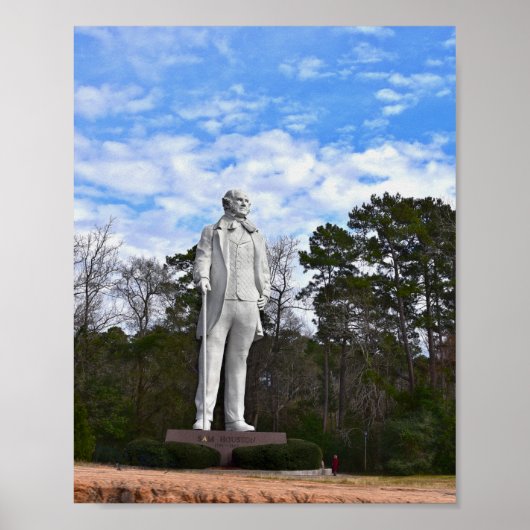 Sam Houston Statue, Texas Poster (Vorne)