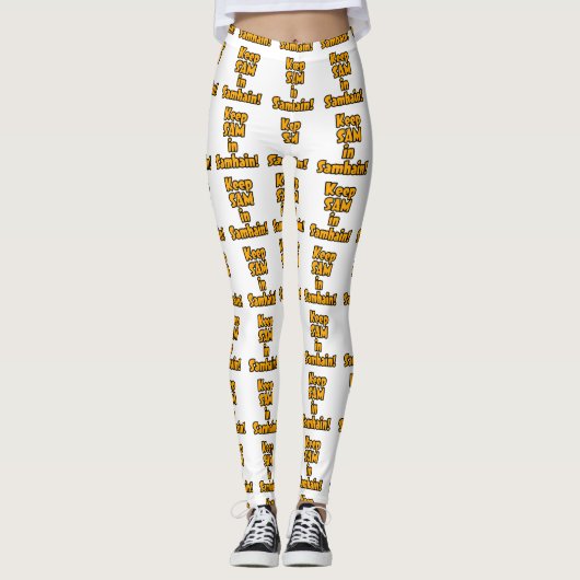 Sam in Samhain Leggings (Vorderseite)