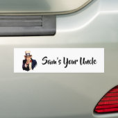 Sam ist dein Onkel Autoaufkleber (Auf Auto)