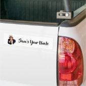 Sam ist dein Onkel Autoaufkleber (Auf Lkw)