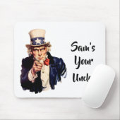 Sam ist dein Onkel Mousepad (Mit Mouse)