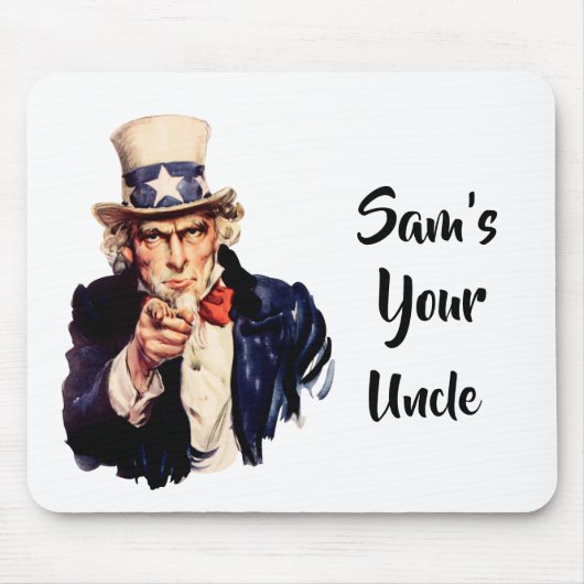 Sam ist dein Onkel Mousepad (Vorne)