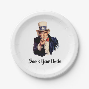 Sam ist dein Onkel Pappteller