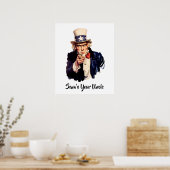 Sam ist dein Onkel Poster (Küche)