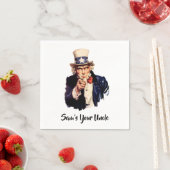 Sam ist dein Onkel Serviette (Beispiel)