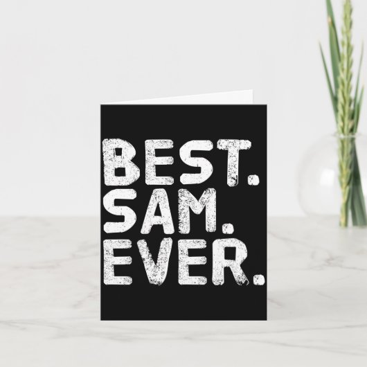 Sam jemals lustige Männer Vaters Geschenkidee Leis Karte (Vorderseite)