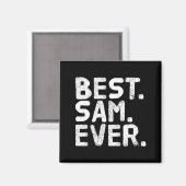Sam jemals lustige Männer Vaters Geschenkidee Leis Magnet (Vorderseite/Rückseite)