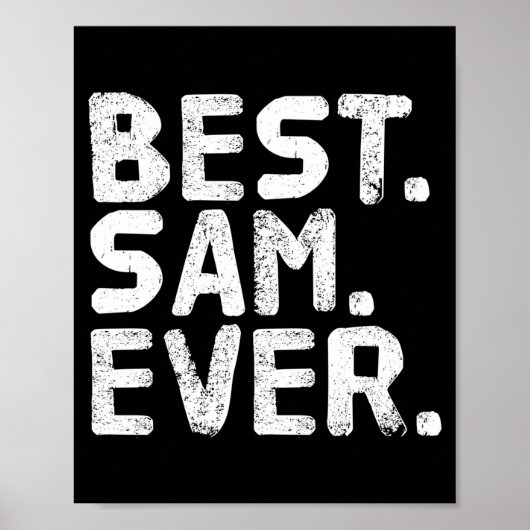 Sam jemals lustige Männer Vaters Geschenkidee Leis Poster (Vorne)