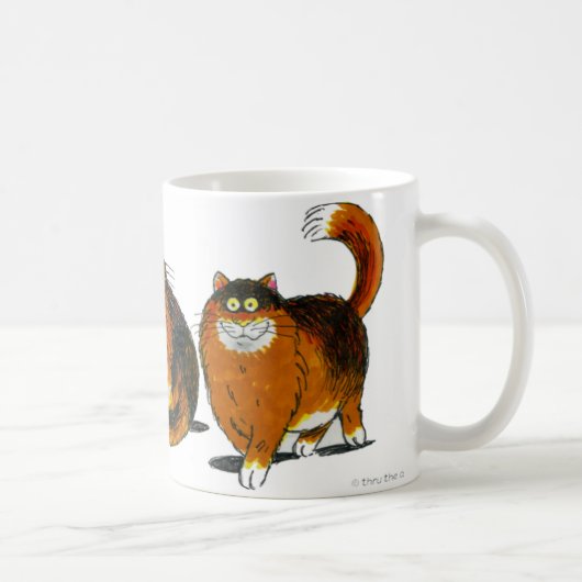 "Sam" Katzen-Tasse Kaffeetasse (Rechts)