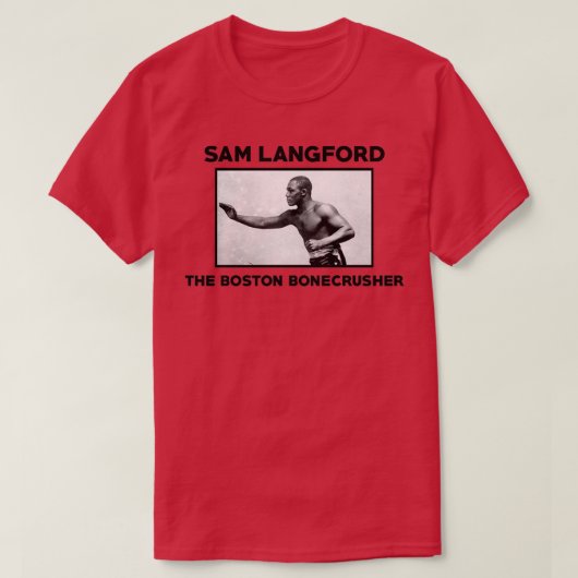Sam Langford T-Shirt (Design vorne)
