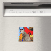 Sam Le Cat Dragon Magnet (In Situ (Geschirrspüler))