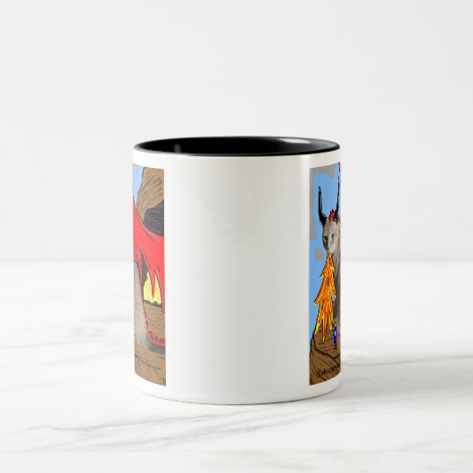 Sam Le Cat Dragon Tasse (Mittel)