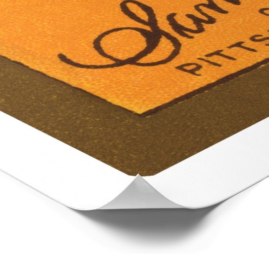 Sam Leever Pirates Baseball 1911 Poster (Ecke)