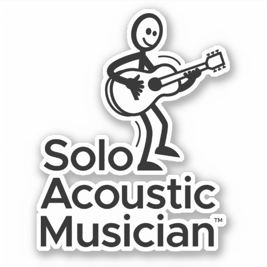 SAM Logo Custom Cut 4"x4" Aufkleber (Vorderseite)