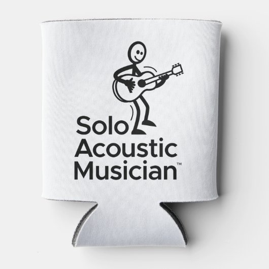 SAM-Logo kann weiß färben Dosenkühler (Vorderseite)