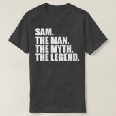 Sam Name Sam T-Shirt (Design vorne)