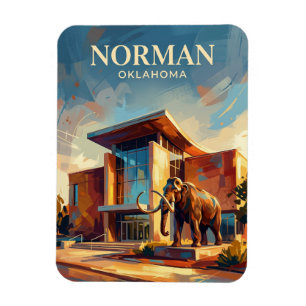 Sam Noble Oklahoma Museum für Naturgeschichte USA Magnet