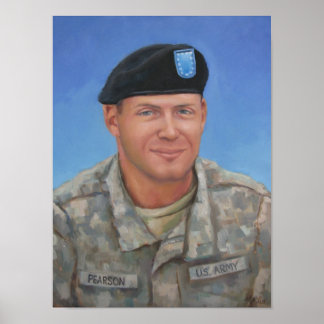 Sam Pearson Porträt Poster