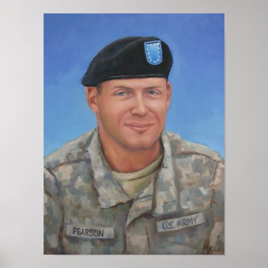 Sam Pearson Porträt Poster (Vorne)