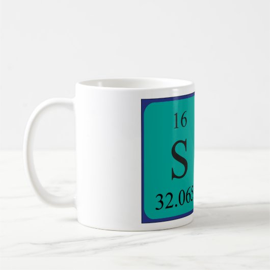 Sam Periodenname Tasse (Links)