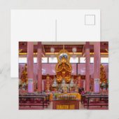 Sam Poh Tempel Feiertagspostkarte (Vorne/Hinten)