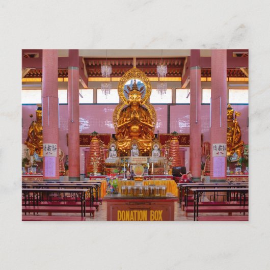 Sam Poh Tempel Feiertagspostkarte (Vorderseite)