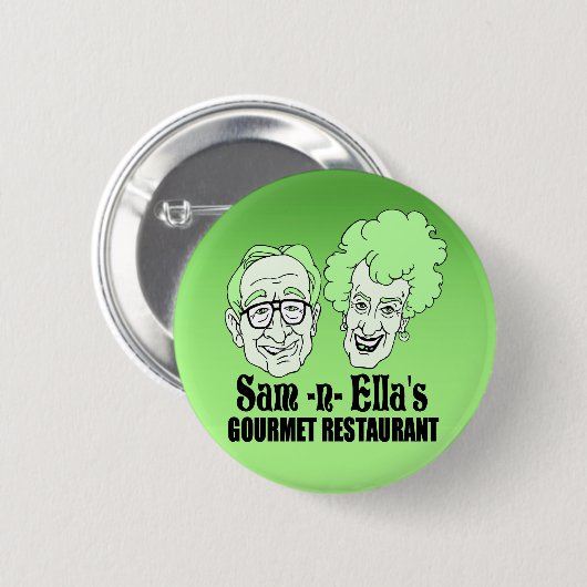 Sam - Restaurant n Ellas Button (Vorne & Hinten)