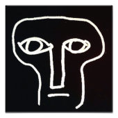 "Sam" Schwarz-Weiß-Print Fotodruck (Vorne)