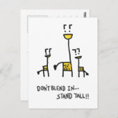 Sam the Igel - Johnny's Postcard #1 Postkarte (Vorne/Hinten)