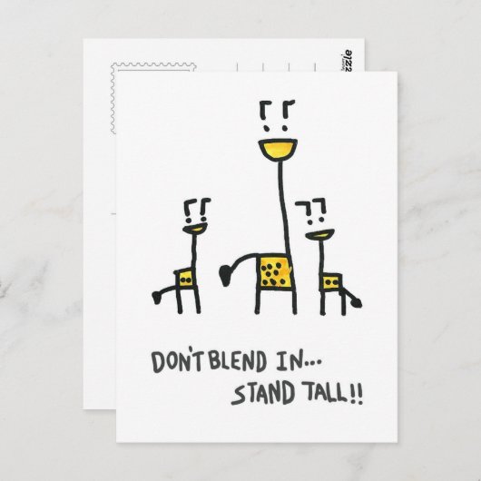 Sam the Igel - Johnny's Postcard #1 Postkarte (Vorne/Hinten)