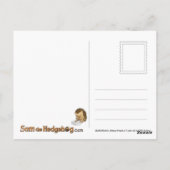 Sam the Igel - Johnny's Postcard #1 Postkarte (Rückseite)