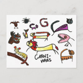 Sam the Igel - Johnny's Postcard #6 Postkarte