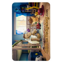 Sam the Igel - Kühlschrankmagnet