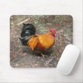 Sam The Rooster Mousepad (Mit Mouse)