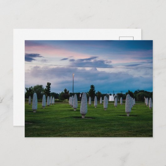 Sam und Eulalia Frantz Park, Dublin, Ohio Postkarte (Vorne/Hinten)