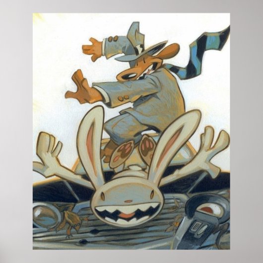 Sam und Max Poster (Vorne)