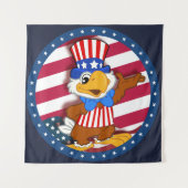 sam USA Wandteppich (Vorderseite)