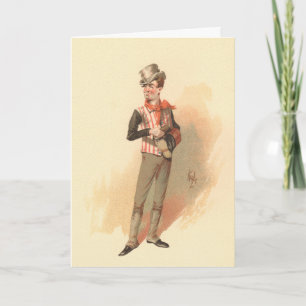 Sam Weller von Kyd von Dickens The Pickwick Papers Karte