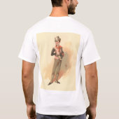 Sam Weller von Kyd von Dickens The Pickwick Papers T-Shirt (Rückseite)