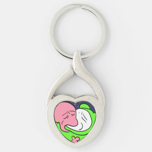 Sam x Santi Schlüsselanhänger (Vorderseite)