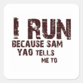 Sam Yao Sticker (Vorderseite)