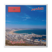 SAMA026 AGADIR, Marokko, Fliese (Vorderseite)