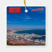 SAMA026 AGADIR, Marokko, Keramikornament (Vorderseite)