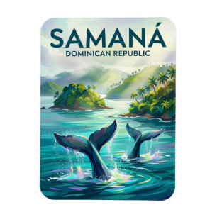 Samaná Dominikanische Republik Magnet