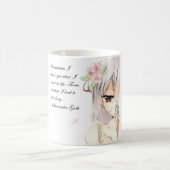 Samantha Goth Anime-Zitat-Tasse Kaffeetasse (Mittel)