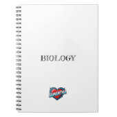 Samantha Heart White Notizblock (Vorderseite)