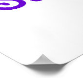 Samantha Lila Poster (Ecke)