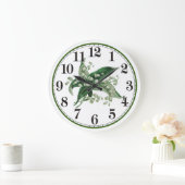 Samantha Lily 2 Große Wanduhr (Zuhause)